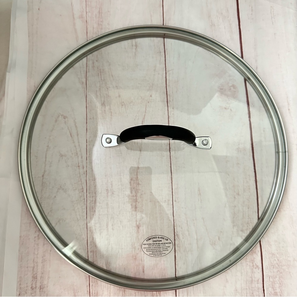 Tempered Glass Lid 11.5” Inner Diameter - Reference Y7F26